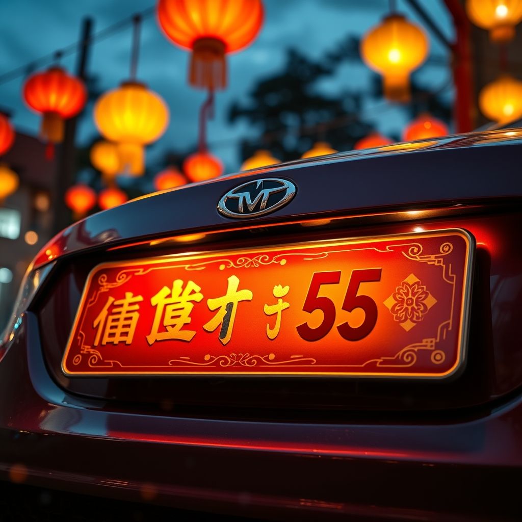 เลขทะเบียนรถ เสริมดวงให้เฮงและปัง